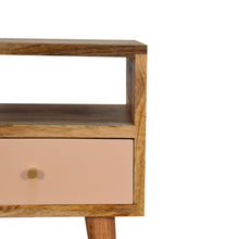 Load image into Gallery viewer, Blush Hand Painted Small Bedside